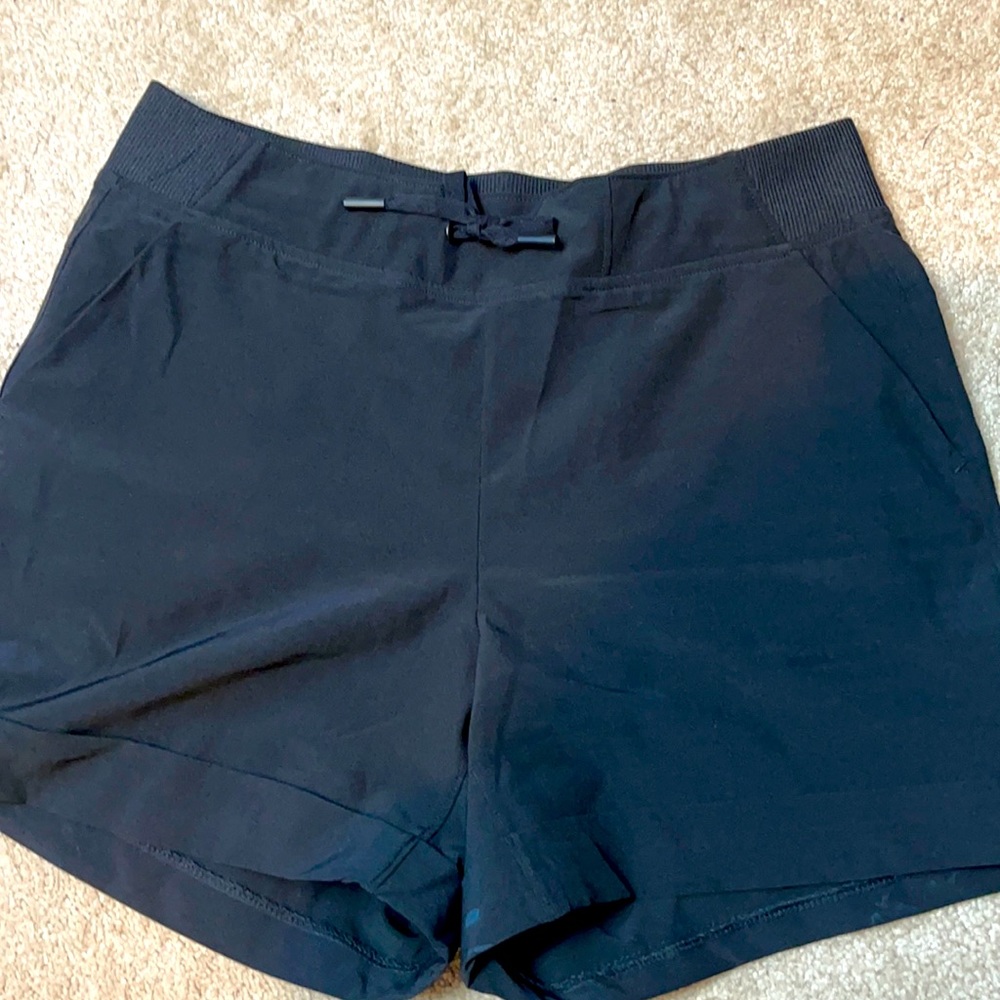 90 degrees Poly/rayon black athletic shorts, small